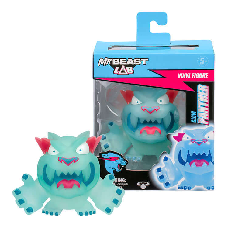 Figurine en vinyle Mr Beast Lab Panthère lumineuse