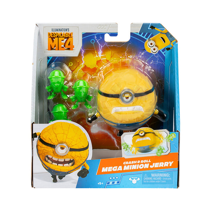 Figurine d'action 4 pouces Moi, moche et méchant 4 Mega Minion - Jerry