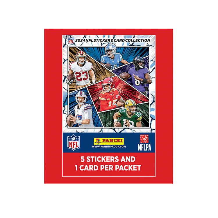 Collection d'autocollants et de cartes à collectionner NFL 2024/25