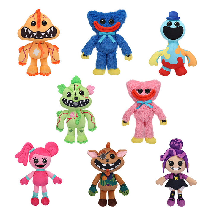 Poppy Playtime Series6 8inch Collectible Plush Blind Box featuring colorful plush characters.