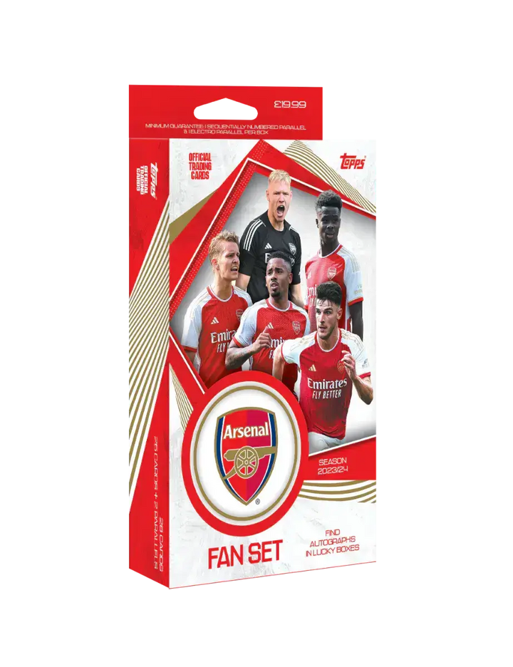 Topps Arsenal Fan Trading card Set 23/24 Trading Card Collection Earthlets