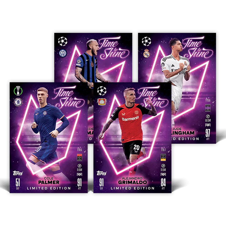 Match Attax : 24/25 méga-boîte « Time To Shine » (boîte simple)