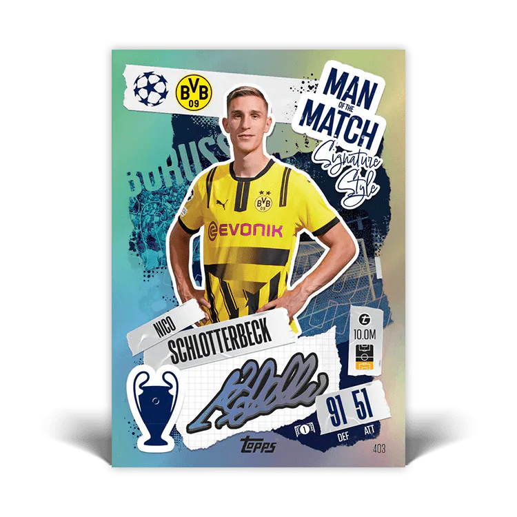 Match Attax : 24/25 méga-boîte « Time To Shine » (boîte simple)