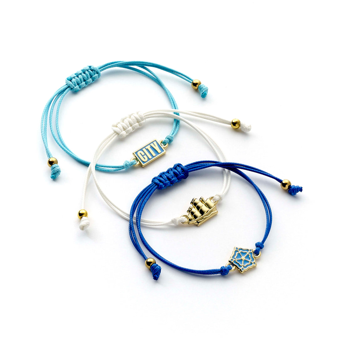 Manchester City Football Club Friendship Bracelet Set