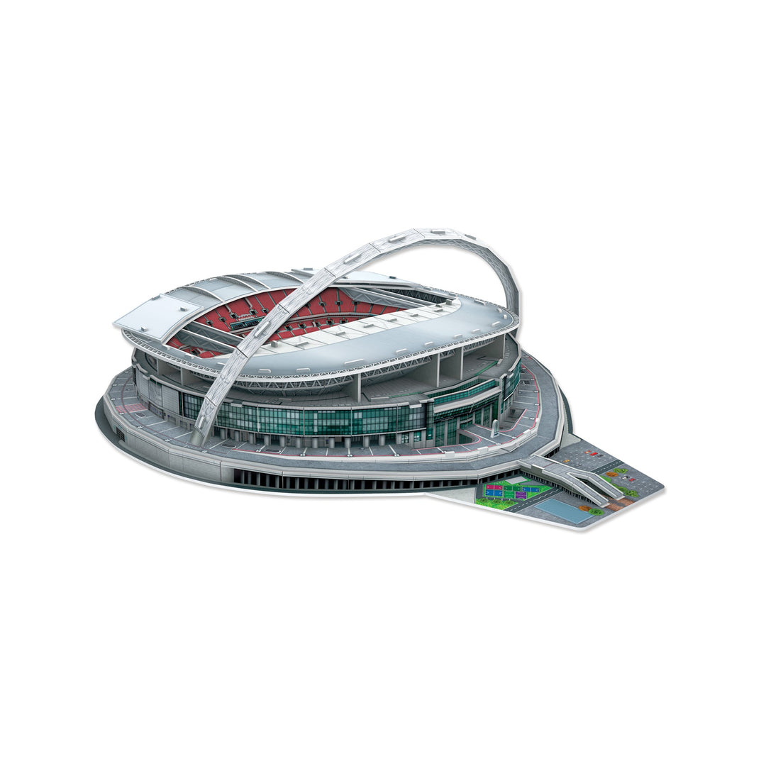 Wembley Stadium 3D Puzzle showcasing intricate details of the iconic stadium replica.