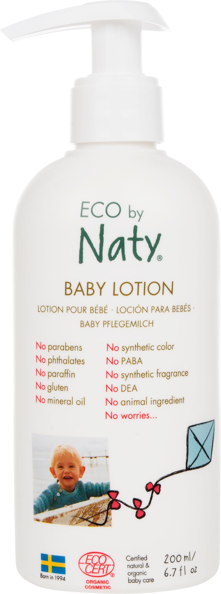 Baby Lotion Eco - 200ml | Earthlets.com