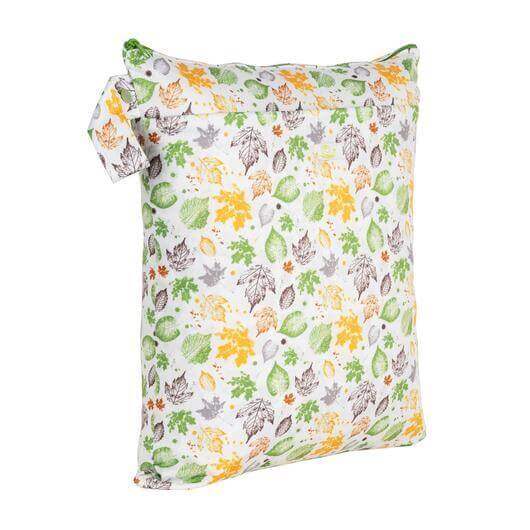 Baba + Boo Medium Double Zip Reusable Nappy Storage Bag Colour: Vintage Toys reusable nappies buckets & accessories Earthlets