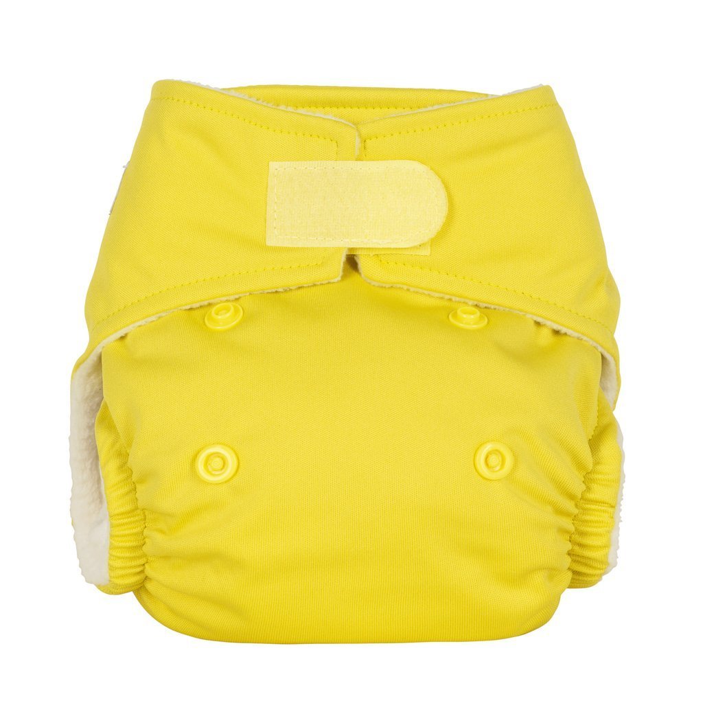 Baba + BooOne Size Reusable Nappy - PlainColour: Jasminereusable nappies all in one nappiesEarthlets