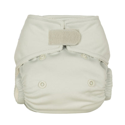 Baba + BooOne Size Reusable Nappy - PlainColour: Pearlreusable nappies all in one nappiesEarthlets