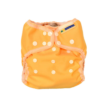 Mother-easeWizard Uno Stay Dry - NewbornColour: OrangeSize: XSreusable nappies all in one nappiesEarthlets