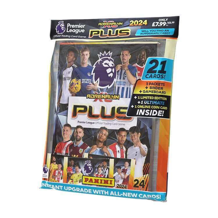 Panini Premier League 2023/24 Adrenalyn XL PLUS Product: Starter Pack Trading Card Collection Earthlets