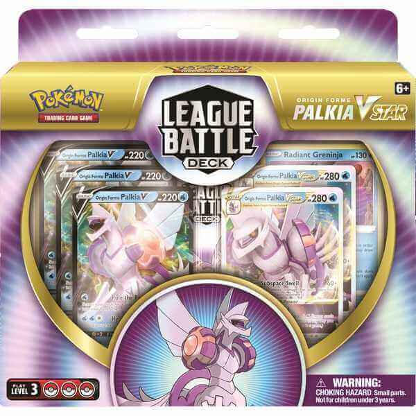 Pokemon Company Pokemon TCG: Origin Forme Palkia VSTAR Battle Deck Trading Card Games Earthlets