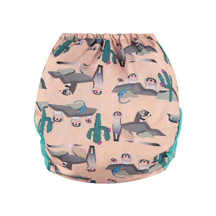 Close Parent Pop-in Nappy Wrap Popper Colour: Walrus reusable nappies Earthlets