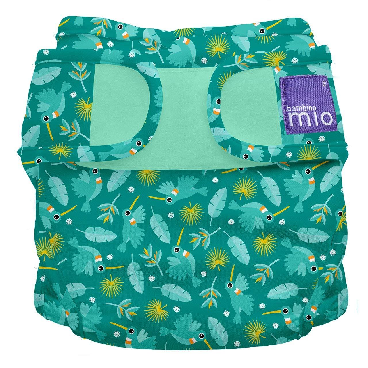 Bambino MioMioduo Reusable Nappy CoverSize: Size 1Colour: Hummingbirdreusable nappies nappy coversEarthlets