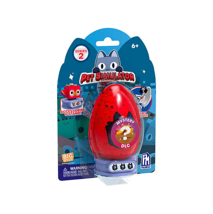 PhatMojo Pet Simulator Series 2 Mystery Pets 1PK Egg Action Figures Earthlets