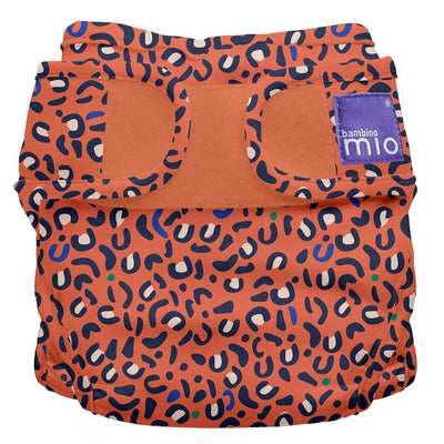 Bambino MioMioduo Reusable Nappy CoverSize: Size 1Colour: Safari Spotsreusable nappies nappy coversEarthlets
