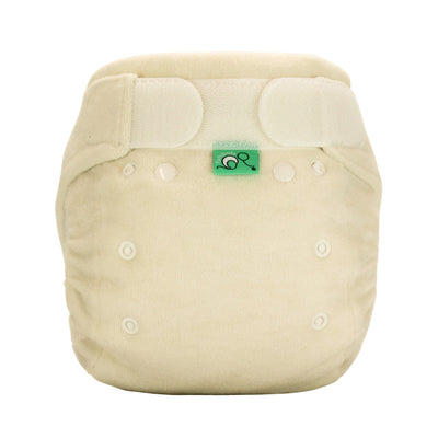 Tots BotsBamboozle Stretch NappyColour: NaturalSize: Size 2 (9-35lbs)reusable nappiesEarthlets