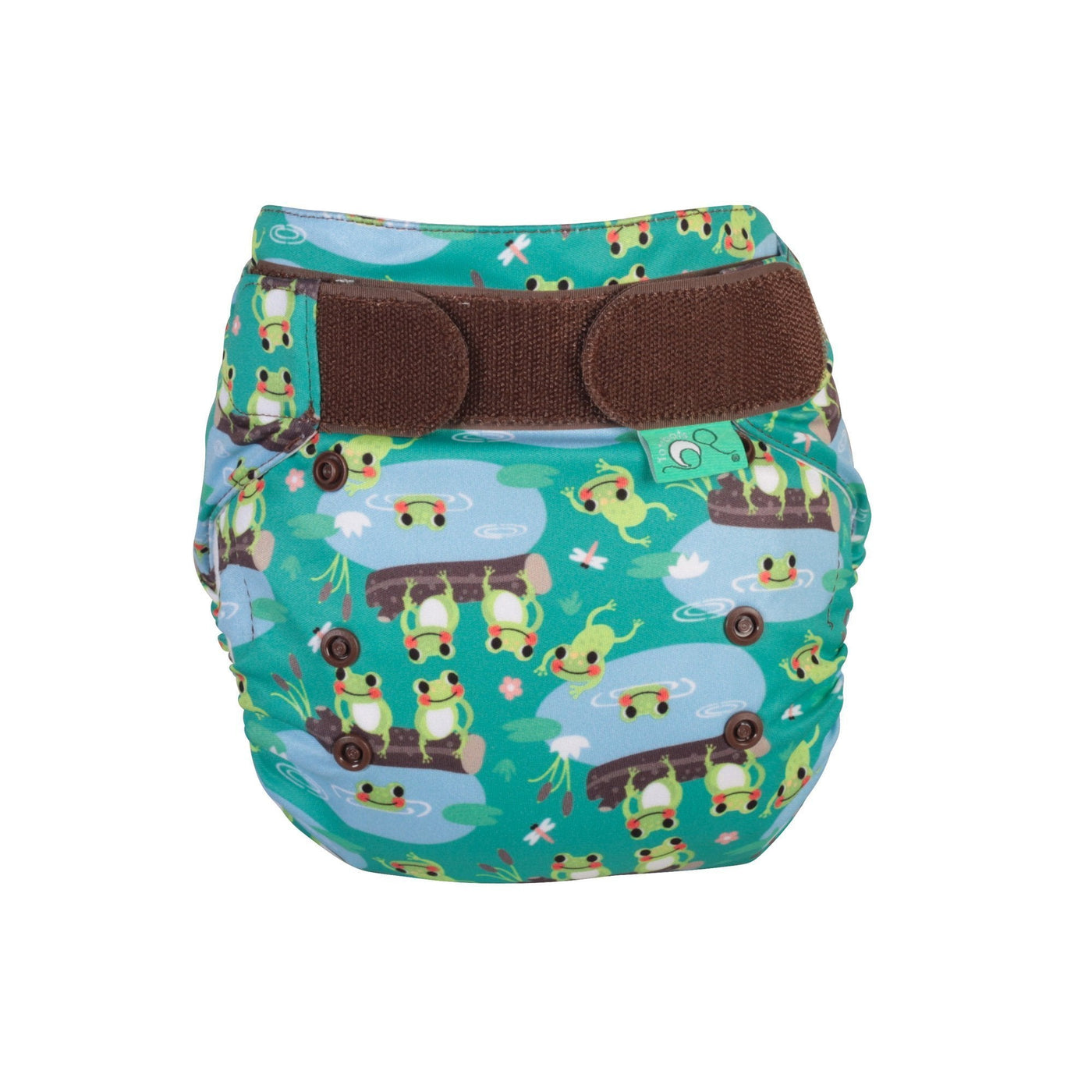 Tots BotsEasyFit Star Nappy All-in-oneColour: Five Little Speckled Frogsreusable nappiesEarthlets